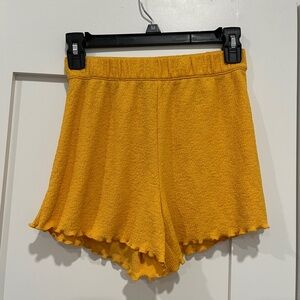 H&M orange shorts
